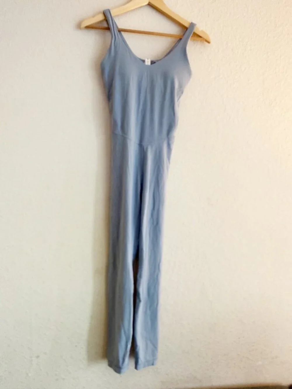 Lululemon Blue Align Bodysuit Jumpsuit Full Length Size 4